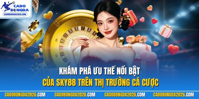 Khám phá ưu thế nổi bật của SKY88 trên thị trường cá cược